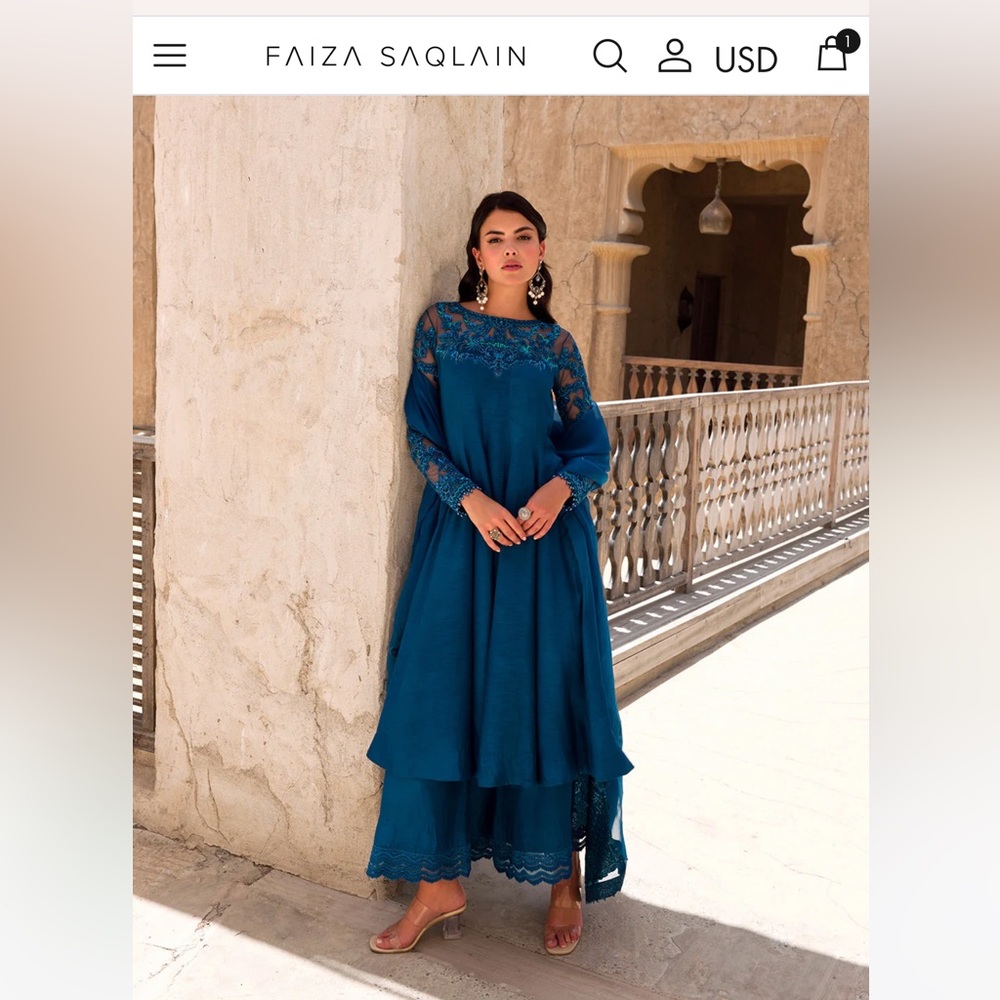Faiza Saqlain Small- Authentic